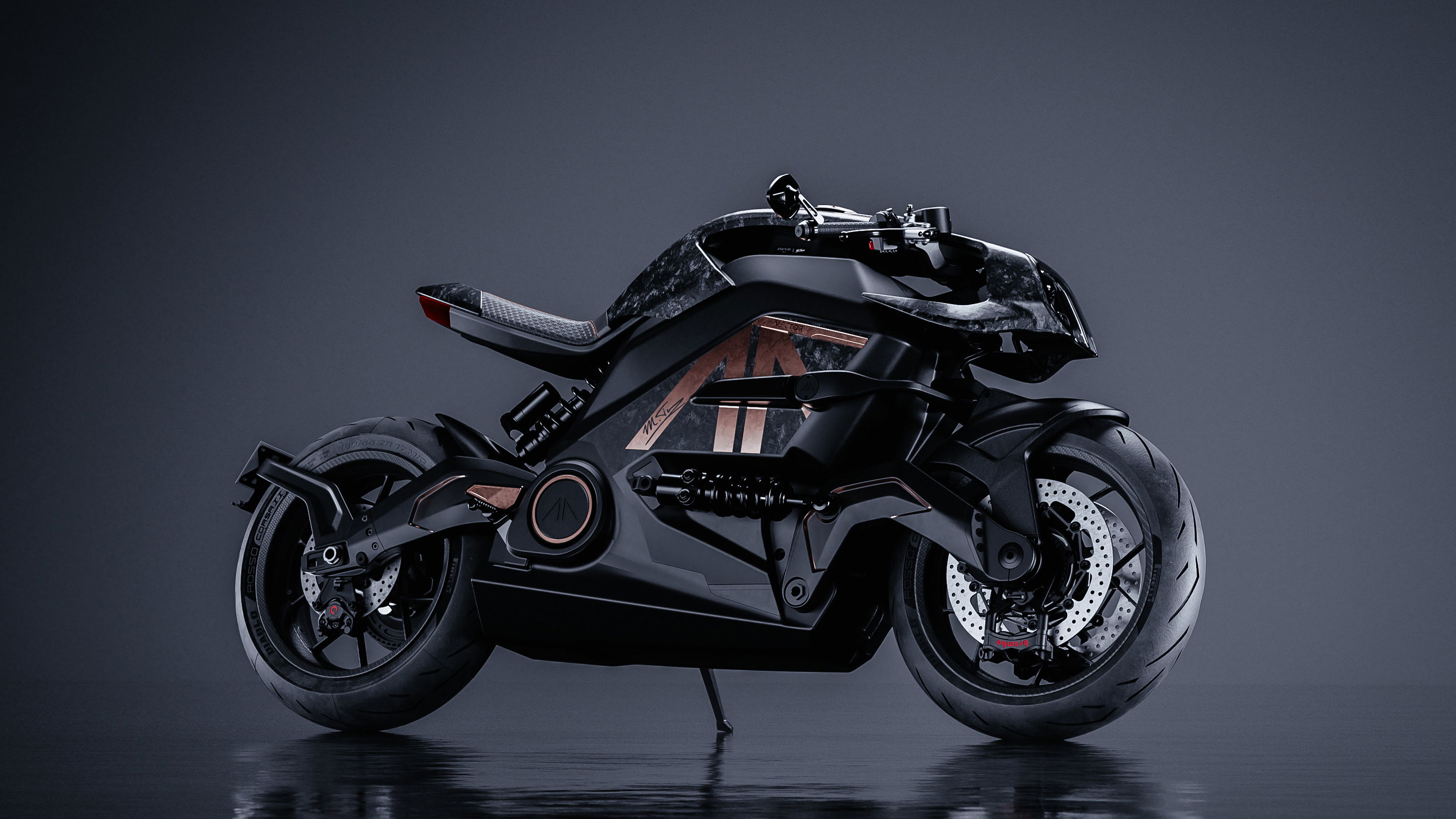The Arc Vector electric motorcycle